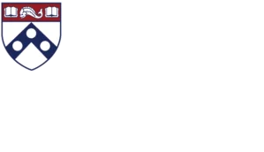 Wharton University of Pennsylvania logo for the Accountable AI Lab, featuring a shield with stylized book and ball symbols.